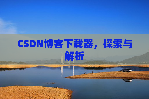 CSDN博客下载器，探索与解析
